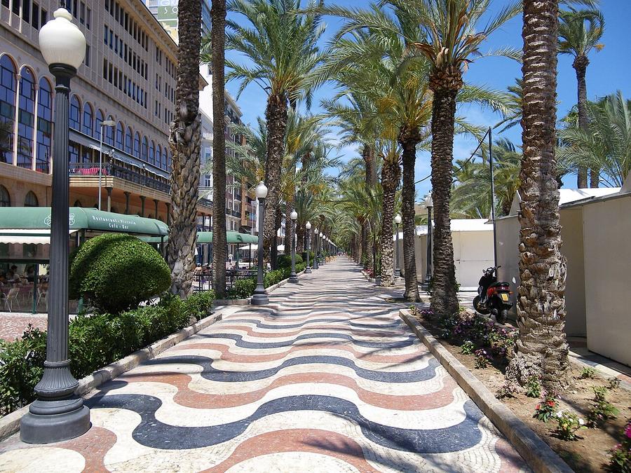 Paseo de la Explanada de España, Alicante