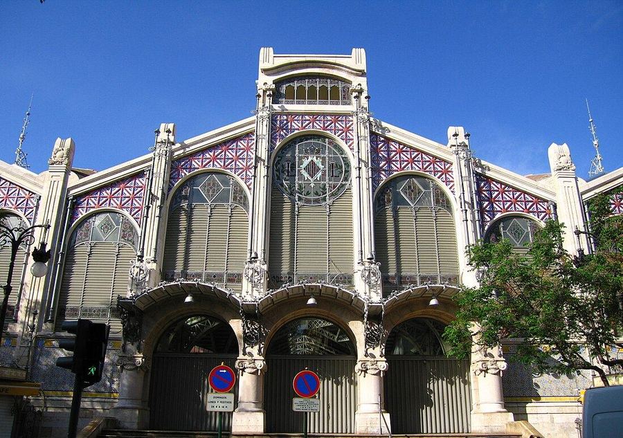 Mercado Central de Valencia (façana)